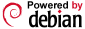 Powered by Debian
