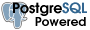 Powered by PostgresSQL